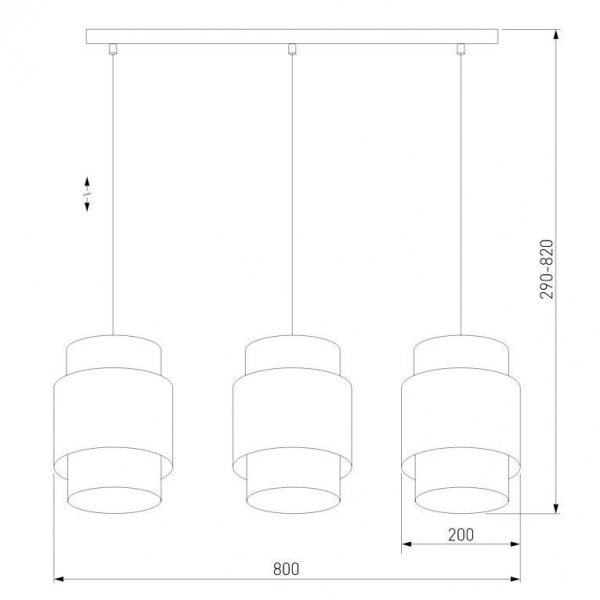 Подвесной светильник TK Lighting 6541 Boho Black Подвесной светильник TK Lighting 6541 Boho Black