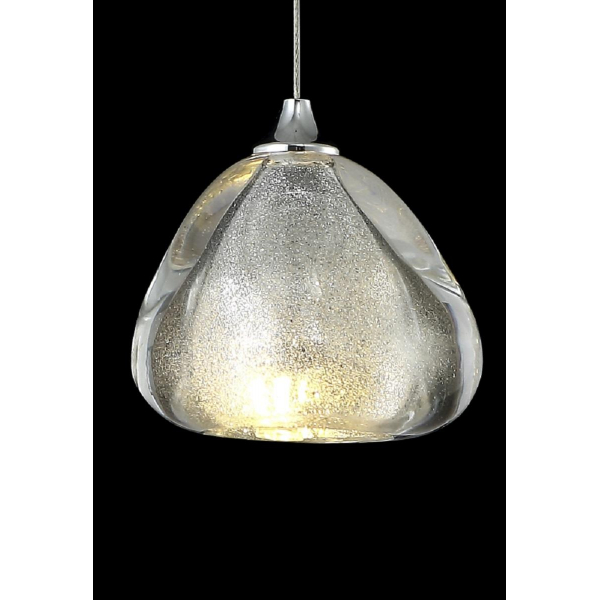 Подвесной светодиодный светильник Crystal Lux Verano SP1 Silver Подвесной светодиодный светильник Crystal Lux Verano SP1 Silver