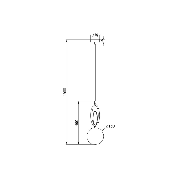 Подвесной светильник Vele Luce Phlox VL5853P01 Подвесной светильник Vele Luce Phlox VL5853P01