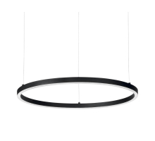 Подвесной светодиодный светильник Ideal Lux Oracle Slim D90 Nero 229508