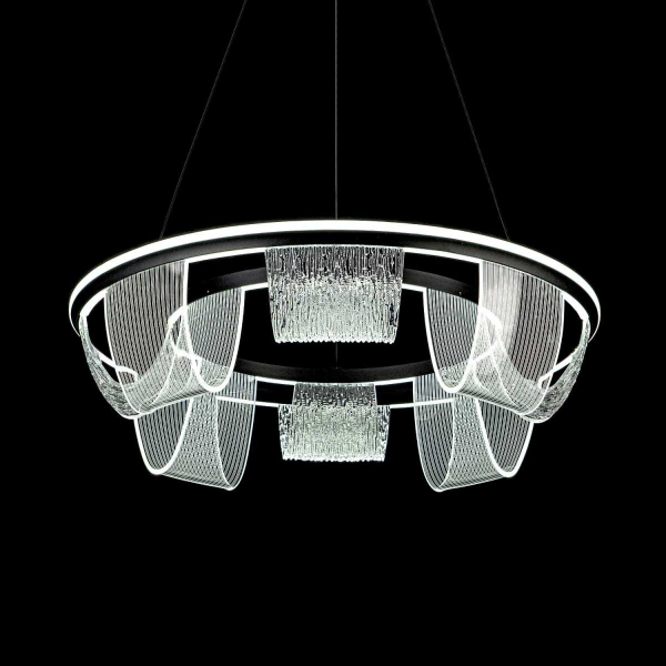 Подвесной cветильник LED4U L7706-630 BK Подвесной cветильник LED4U L7706-630 BK