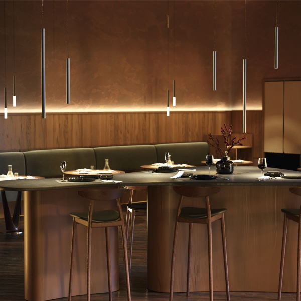 Подвесной светодиодный светильник Maytoni Pro Shade MOD157PL-L6BK