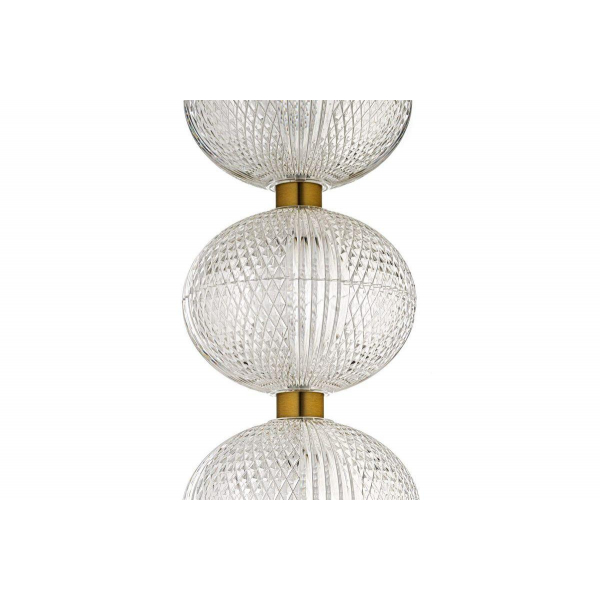 Подвесной светодиодный светильник Arti Lampadari Candels L 1.P9 G Подвесной светодиодный светильник Arti Lampadari Candels L 1.P9 G