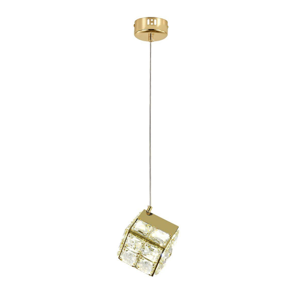 Подвесная светодиодная люстра Indigo Radioso 12048/1P Gold V000135L Подвесная светодиодная люстра Indigo Radioso 12048/1P Gold V000135L
