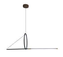 Подвесной светодиодный светильник Gerhort G91057/2BK