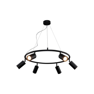 Светильник подвесной Crystal Lux RIVO SP6 BL