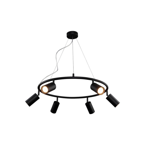 Светильник подвесной Crystal Lux RIVO SP6 BL