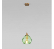 Подвесной светильник Eurosvet Lotus 50221/1 зеленый
