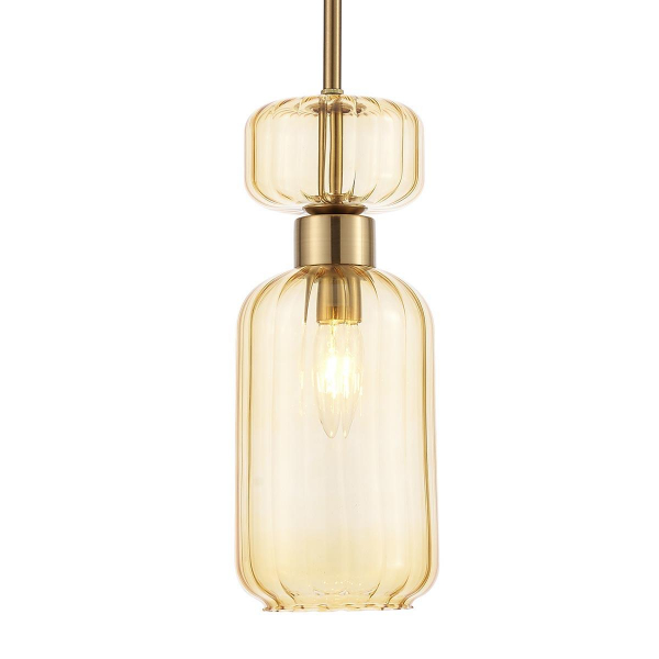 Подвесной светильник Escada Gloss 1141/1S Amber Подвесной светильник Escada Gloss 1141/1S Amber