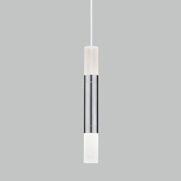 Подвесной светодиодный светильник Eurosvet Axel 50210/1 LED хром Подвесной светодиодный светильник Eurosvet Axel 50210/1 LED хром