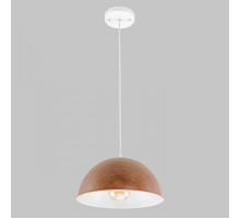Подвесной светильник IMEX MD.5660-1-P-WT+WOOD Подвесной светильник IMEX MD.5660-1-P-WT+WOOD