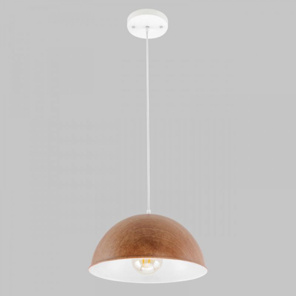 Подвесной светильник IMEX MD.5660-1-P-WT+WOOD Подвесной светильник IMEX MD.5660-1-P-WT+WOOD