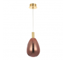Подвесной светодиодный светильник Crystal Lux Gaudi SP4W Led Copper