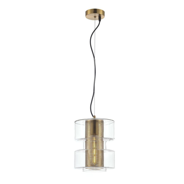 Подвесной светильник iLamp Brick P7555-1 GD Подвесной светильник iLamp Brick P7555-1 GD