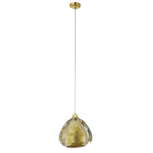 Подвесной светодиодный светильник Crystal Lux Verano SP1 Gold Подвесной светодиодный светильник Crystal Lux Verano SP1 Gold