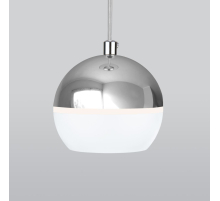 Подвесной светодиодный светильник Elektrostandard DLS023 9W 4200K белый/хром a047803
