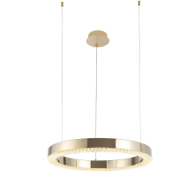 Подвесной светодиодный светильник Crystal Lux Saturn SP30W Led Gold