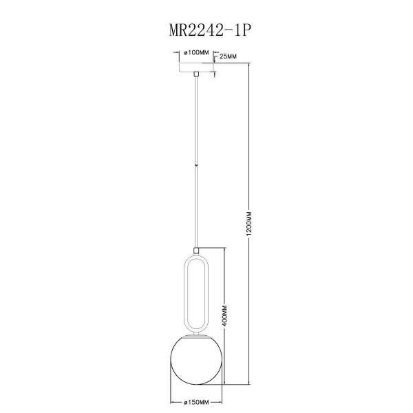 Подвесной светильник MyFar Pierre MR2242-1P Подвесной светильник MyFar Pierre MR2242-1P