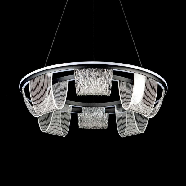 Подвесной cветильник LED4U L7706-630 BK Подвесной cветильник LED4U L7706-630 BK