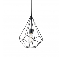 Подвесной светильник Ideal Lux Ampolla-3 SP1 Nero 148175
