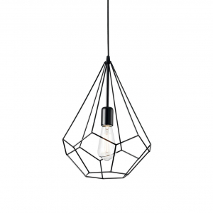 Подвесной светильник Ideal Lux Ampolla-3 SP1 Nero 148175