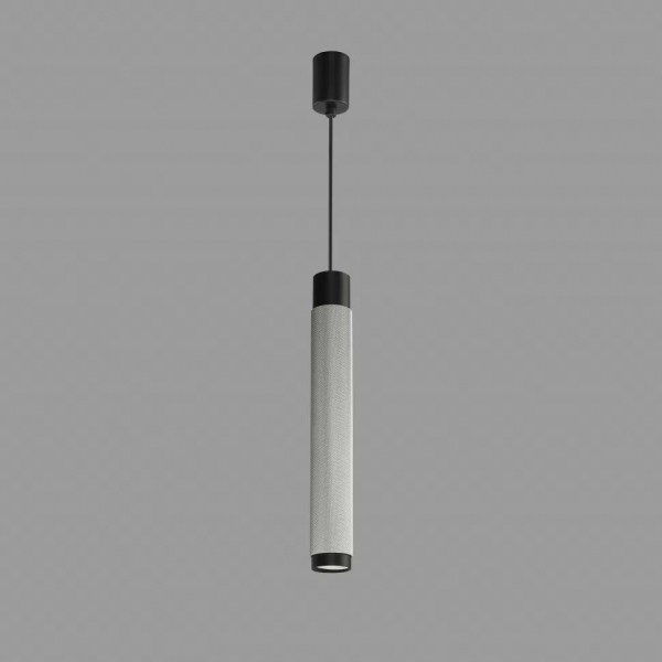 Подвесной светильник iLedex Delta 2366-1 BK+SL Подвесной светильник iLedex Delta 2366-1 BK+SL