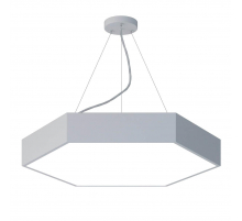 Подвесной светодиодный cветильник Geometria ЭРА Hexagon SPO-121-W-40K-038 38Вт 4000К белый Б0050550