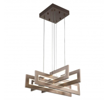 Подвесной светодиодный светильник Indigo Realta 14004/4P Brown V000010L