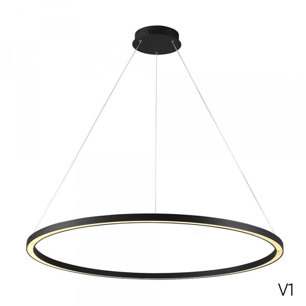 Подвесной светодиодный светильник Crystal Lux Fortuna SP88W Led Black Подвесной светодиодный светильник Crystal Lux Fortuna SP88W Led Black