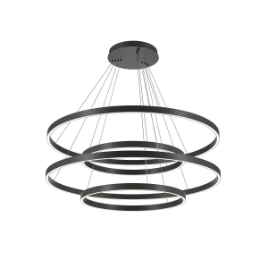 Подвесной светодиодный светильник Maytoni Rim MOD058PL-L174BK