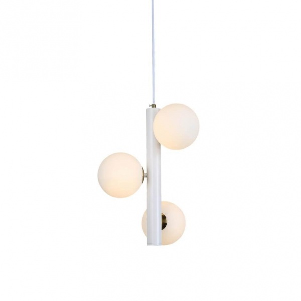 Подвесной светильник Lumina Deco Barica LDP 6031-3 WT+MD Подвесной светильник Lumina Deco Barica LDP 6031-3 WT+MD