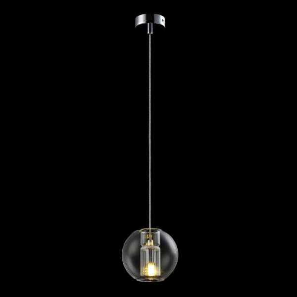 Подвесной светильник Crystal Lux Beleza SP1 B Chrome Подвесной светильник Crystal Lux Beleza SP1 B Chrome