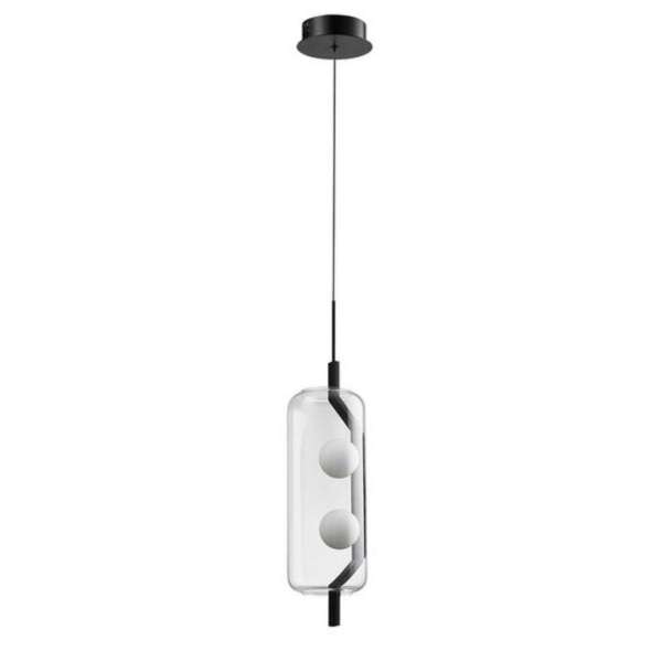 Подвесной светодиодный светильник Arte Lamp Geneva A2341SP-2BK Подвесной светодиодный светильник Arte Lamp Geneva A2341SP-2BK