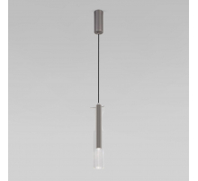 Подвесной светодиодный светильник Eurosvet Swan 50254/1 Led графит