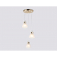 Светильник подвесной со стеклянными плафонами Ambrella light Traditional TR3402