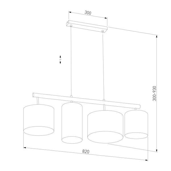 Подвесной светильник TK Lighting 4106 Deva White Подвесной светильник TK Lighting 4106 Deva White