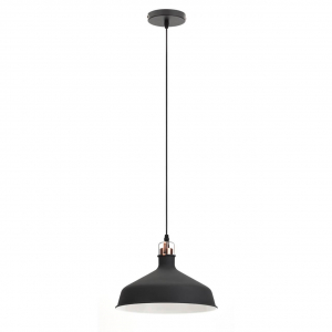Подвесной светильник ЭРА Loft PL2 BK/RC Б0037413