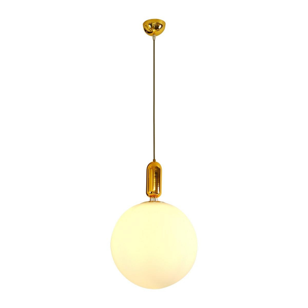 Подвесной светильник Gerhort G51160/1L GD WT Подвесной светильник Gerhort G51160/1L GD WT