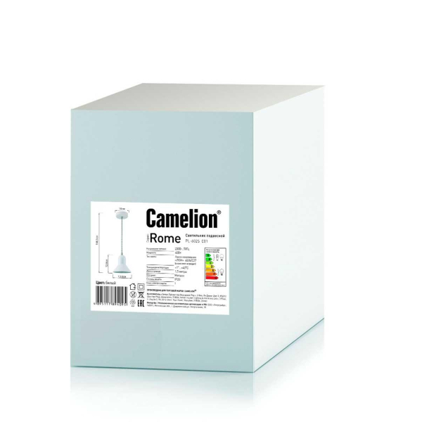 Подвесной светильник Camelion PL-602S C01 14554 Подвесной светильник Camelion PL-602S C01 14554
