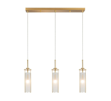 Подвесной светильник Indigo Torcia 11038/3P Brass V000416