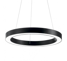 Подвесной светодиодный светильник Ideal Lux Oracle D70 Round Nero 222110