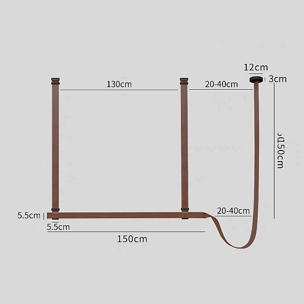 Подвесной светильник Imperium Loft Strong L1500 342641-73
