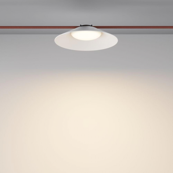 Подвесной светодиодный светильник Maytoni Technical Pendant system Parity Campana TR127B-12W3K-W Подвесной светодиодный светильник Maytoni Technical Pendant system Parity Campana TR127B-12W3K-W