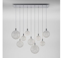 Подвесной светодиодный светильник Eurosvet Gemini 90353/9 хром