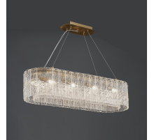 Подвесной светильник Newport 10820/90 brass oval М0064784