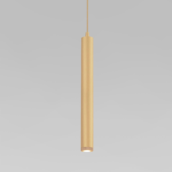 Подвесной светодиодный светильник Elektrostandard Lead 50245 LED золотой a062430