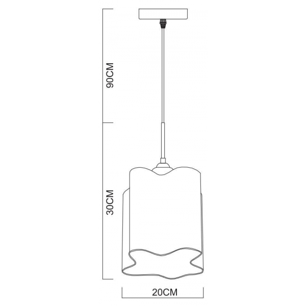 Подвесной светильник Arte Lamp Serenata A3458SP-1AB