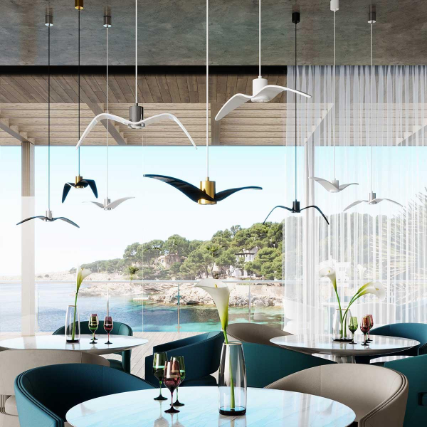 Подвесной светильник Odeon Light Pendant Birds 4904/1B Подвесной светильник Odeon Light Pendant Birds 4904/1B