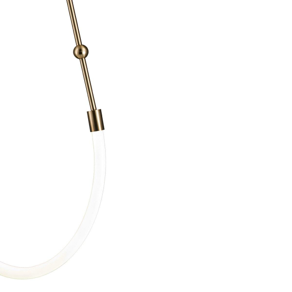 Подвесной светодиодный светильник Indigo Corda 14010/1P Brass V000062L Подвесной светодиодный светильник Indigo Corda 14010/1P Brass V000062L