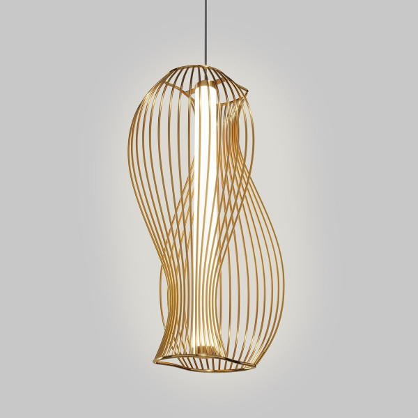 Подвесной светодиодный светильник Maytoni Shadows of the past MOD263PL-L20BS3K